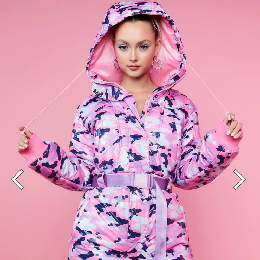 *SOLD* Snowflake Cadet Camo Snowsuit